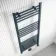 Barcelona Electric Inky Blue Straight Heated Towel Rail 1200x500mm