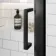 London Matt Black 6mm Sliding Shower Enclosure 1100x900mm