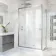 Hamburg Easy Clean 8mm Sliding Shower Enclosure 1200x760mm - Easy Fix Feature