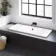York 1700x750 Round Double Ended Bath