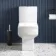 Portland Close Coupled Toilet With Soft Close Slim Seat