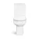 Denver Rimless Close Coupled Toilet With Soft Close Slim Seat