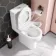 Denver Rimless Comfort Height Close Coupled Toilet With Soft Close Slim Seat