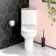Denver Rimless Comfort Height Close Coupled Corner Toilet With Soft Close Seat