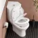 Orlando Rimless Close Coupled Corner Toilet With Soft Close Seat