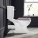 Hudson Traditional Close Coupled Toilet With Cashmere Pink Wooden Seat