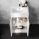 Mersey Gloss White Basin Vanity 500mm