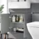 Foster Stone Grey Combination Vanity Basin and Atlanta Toilet 1200mm