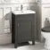 Bermuda Graphite Grey Basin Vanity 500mm