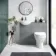 Quartz Stone Grey Combination Vanity Basin and Seattle Toilet 950mm