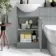 Quartz Stone Grey Combination Vanity Basin and Seattle Toilet 950mm