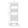 Barcelona Electric Chrome Straight Heated Towel Rail 1200x500mm