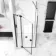 Vienna Matt Black Easy Clean 8mm Hinged Shower Enclosure 900x900mm