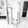 Vienna Matt Black Easy Clean 8mm Hinged Shower Enclosure 1000x800mm