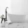 Richmond 1500mm Freestanding Slipper Bath