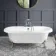 Grosvenor 1800mm Roll Top Bath - Chrome Claw Feet