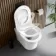 Tucson Rimless Wall Hung Toilet With Premium Soft Close Slim Seat