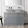 Trent Stone Grey Cabinet with Marble Top 1200mm - Excludes Counter Top Basins