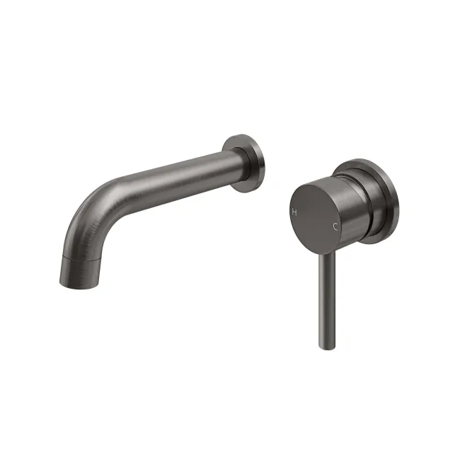 Trent Gunmetal Grey Wall Mounted Basin Mixer Tap