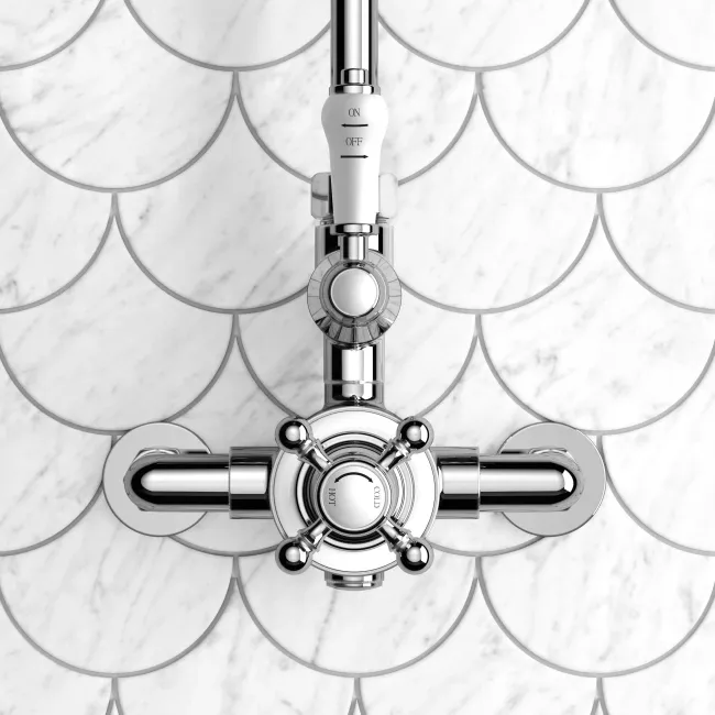 Shannon Traditional Thermostatic Shower Set