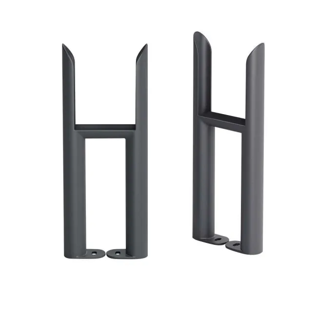 Anthracite Traditional 3 Column Radiator Feet
