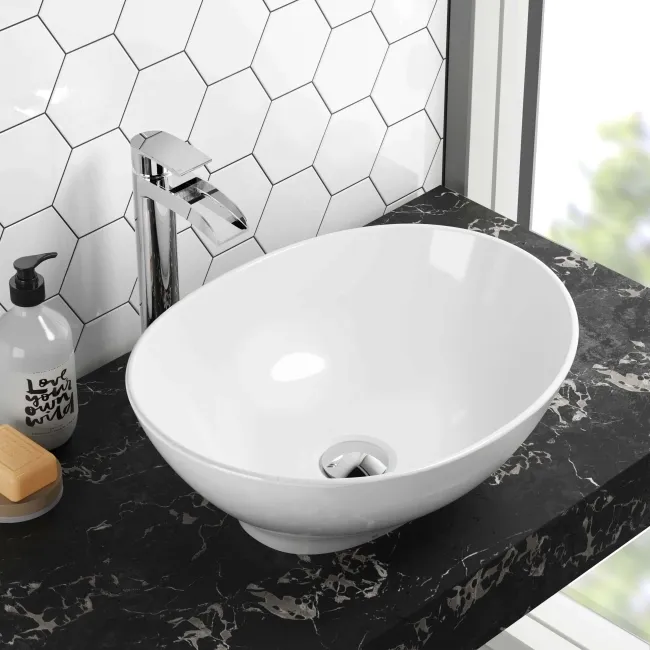 Colorado Oval Counter Top Basin 410mm