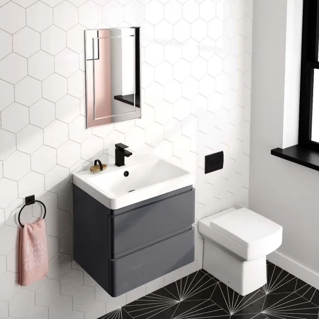 Bella Art Deco Cloakroom Mirror 600x400mm