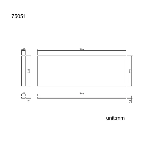 Harper 900 Composite Marble Top Board