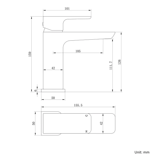 Soar Brushed Brass Basin & Bath Mixer Tap Set