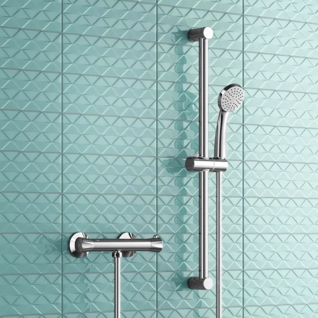 Lismore Round Thermostatic Shower Set