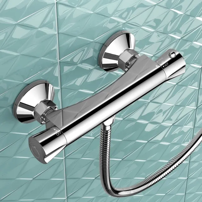 Lismore Round Thermostatic Shower Set
