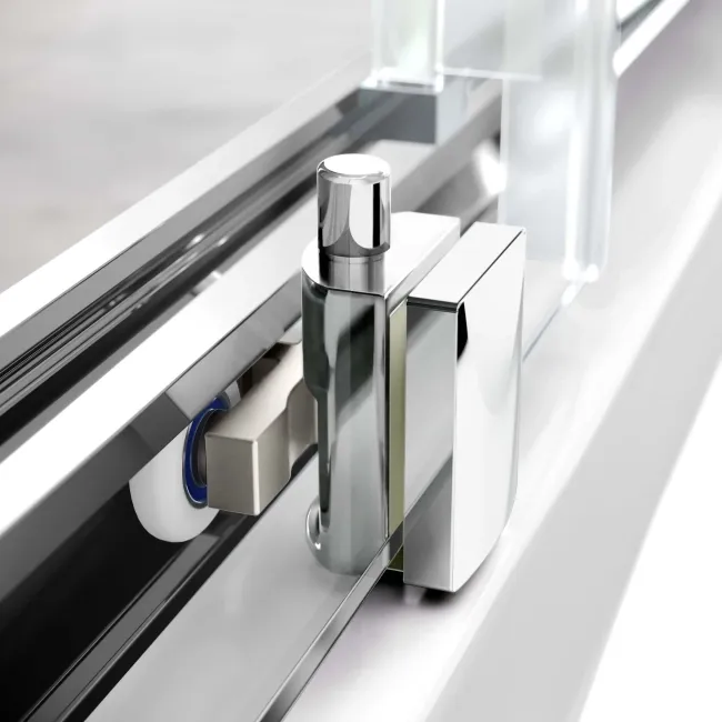 Hamburg Easy Clean 8mm Sliding Shower Enclosure 1400x800mm - Easy Fix Feature