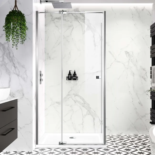 Vienna Easy Clean 8mm Hinged Shower Enclosure 1000x800mm