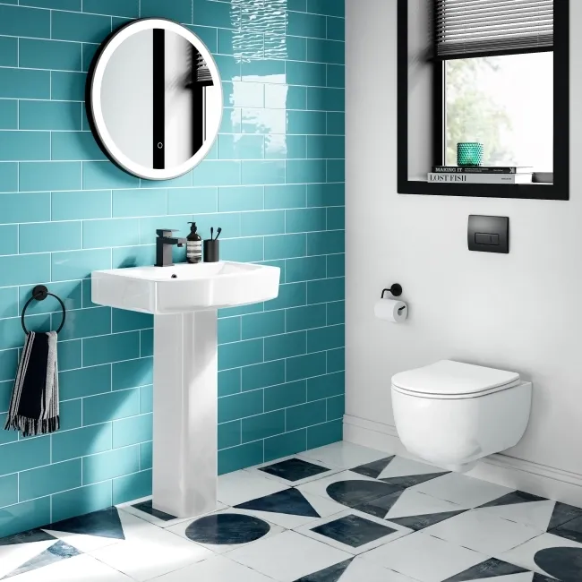 Tulsa Rimless Wall Hung Toilet With Premium Soft Close Slim Seat