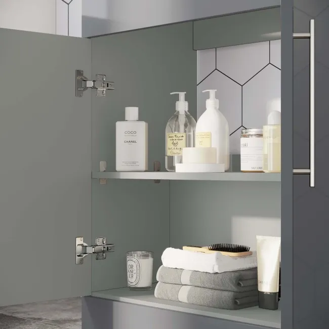 Avon Stone Grey Basin Vanity 600mm