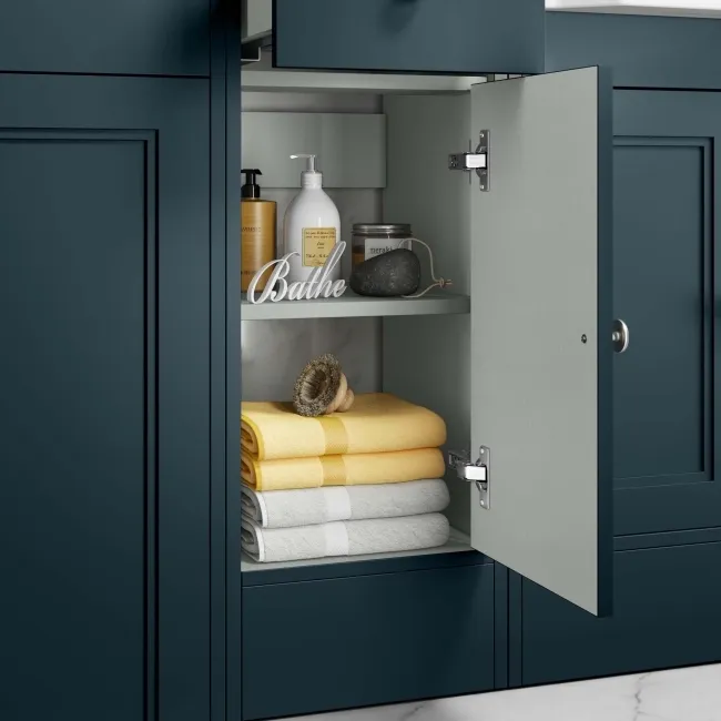 Monaco Inky Blue Side Cabinet Unit 300mm