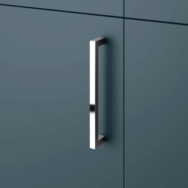 Harper Navy Blue Side Cabinet Unit 300mm