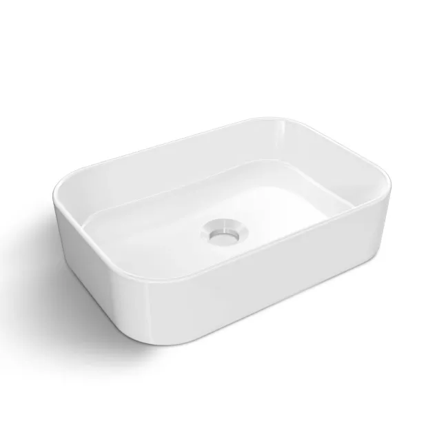 Malta Fluted Coastal White Wall Hung Drawer Vanity with Marble Top & Marin Basin 800mm