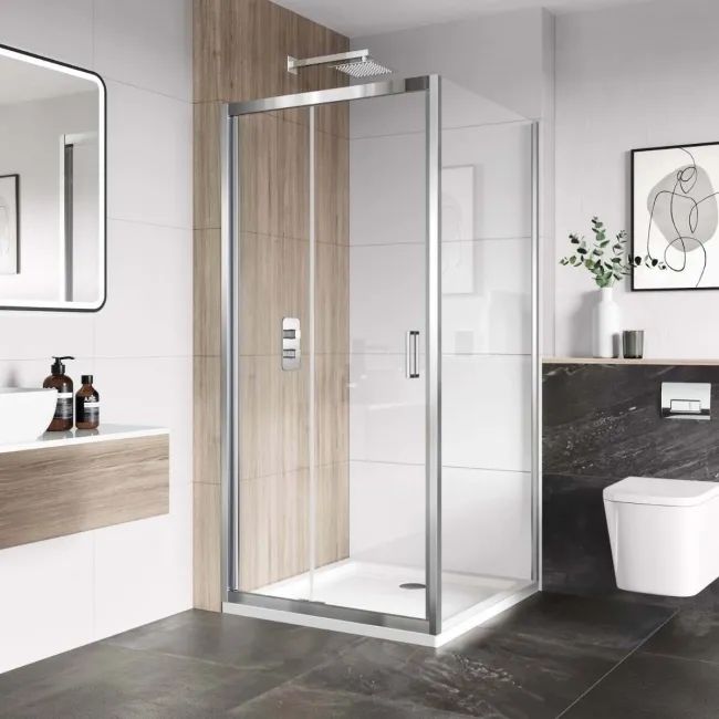 London 6mm Bifold Shower Enclosure 800x800mm