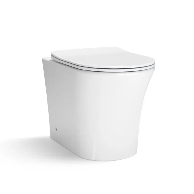 Tucson Rimless Back To Wall Toilet With Premium Soft Close Slim Seat