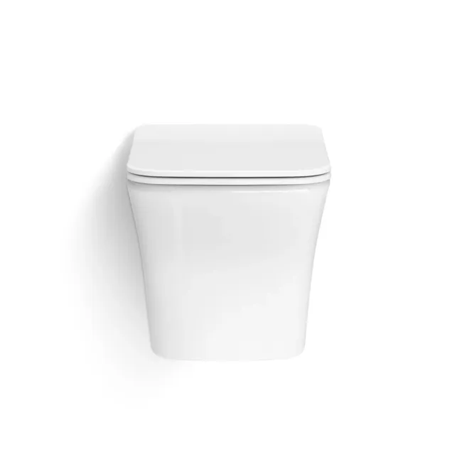 Houston Rimless Wall Hung Toilet With Premium Soft Close Slim Seat