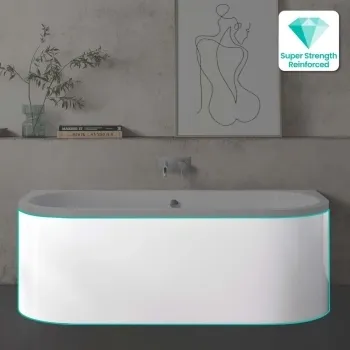 Stafford Essential 1700mm Super Strength Reinforced Back To Wall Bath Panel