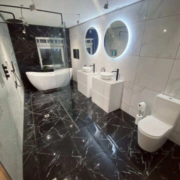 Corsica Gloss White Drawer Vanity With Oval Counter Top Basin 800mm