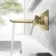 Ribble Brushed Brass Wall Mounted Basin Mixer Tap