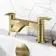 Severn Brushed Brass Bath Filler