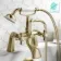 Nairn Traditional Brushed Brass Bath Shower Mixer Tap