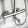 Doon Round Chrome Thermostatic Bath Filler Shower Set