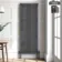 Athens Anthracite Triple Column Vertical Traditional Radiator 1800x650mm