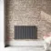 Faro Anthracite Single Flat Panel Horizontal Radiator 600x980mm