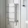 Gibraltar Wall Hung Extra Large White Traditional Heated Towel Radiator (With Overhanging Rail)